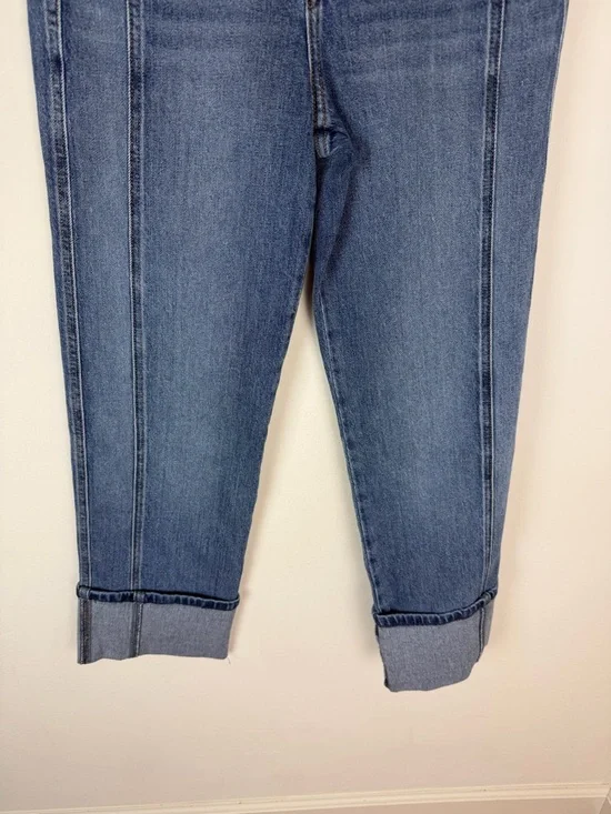 Joe’s Jeans The Margot Cuffed Jeans High Rise Straight Leg Size 25 - Picture 7 of 11